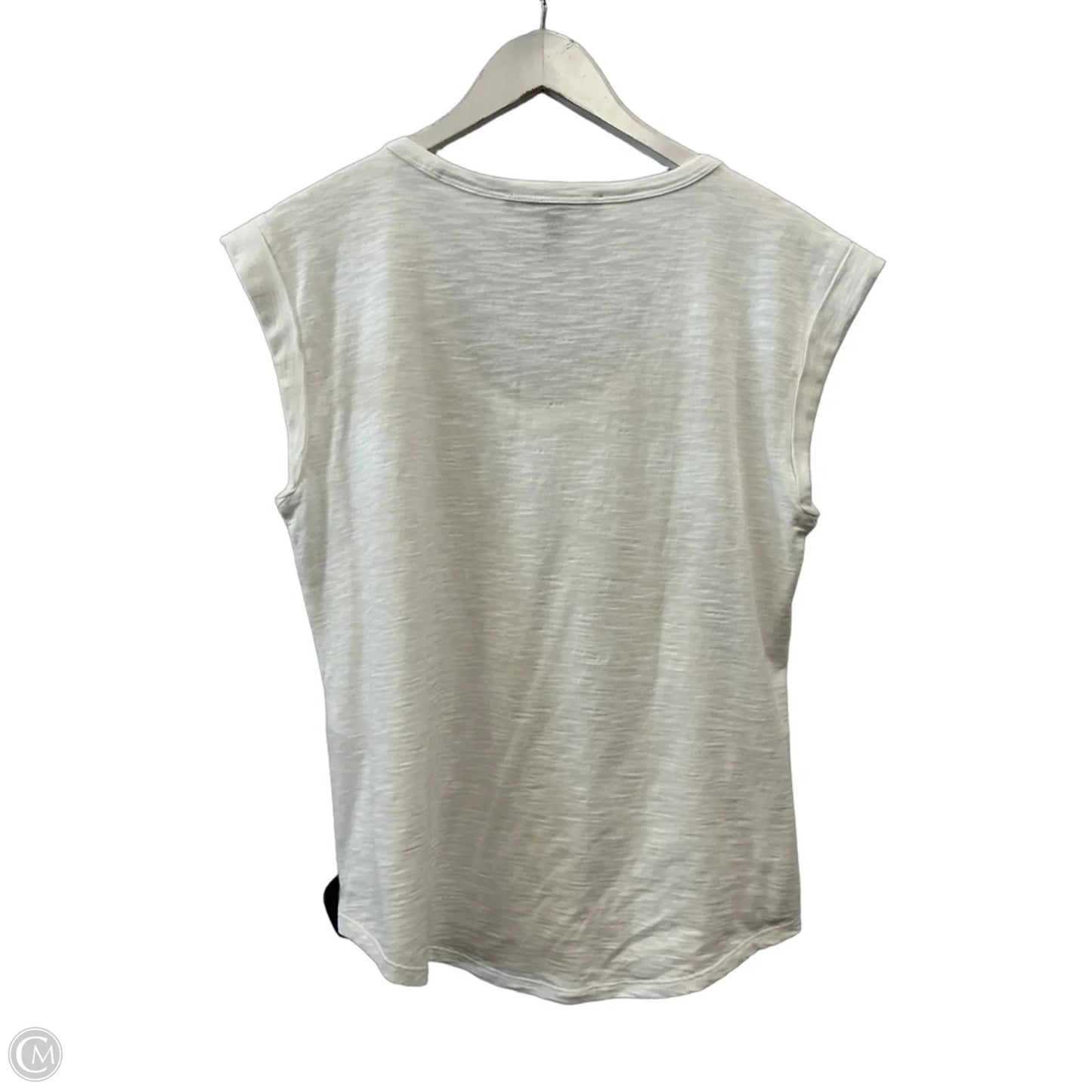 Top Short Sleeve By White House Black Market In White, Size: M