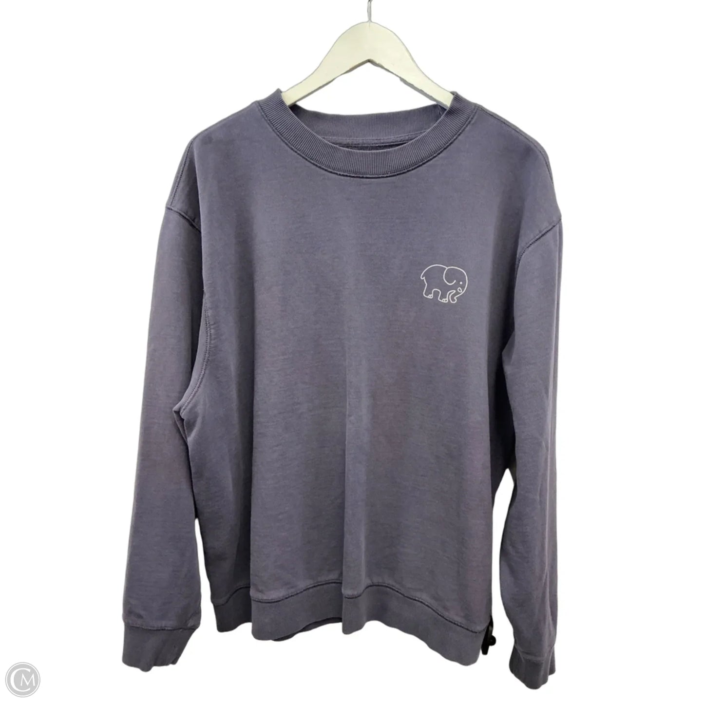Sweatshirt Crewneck By Ivory Ella In Blue, Size: Xl