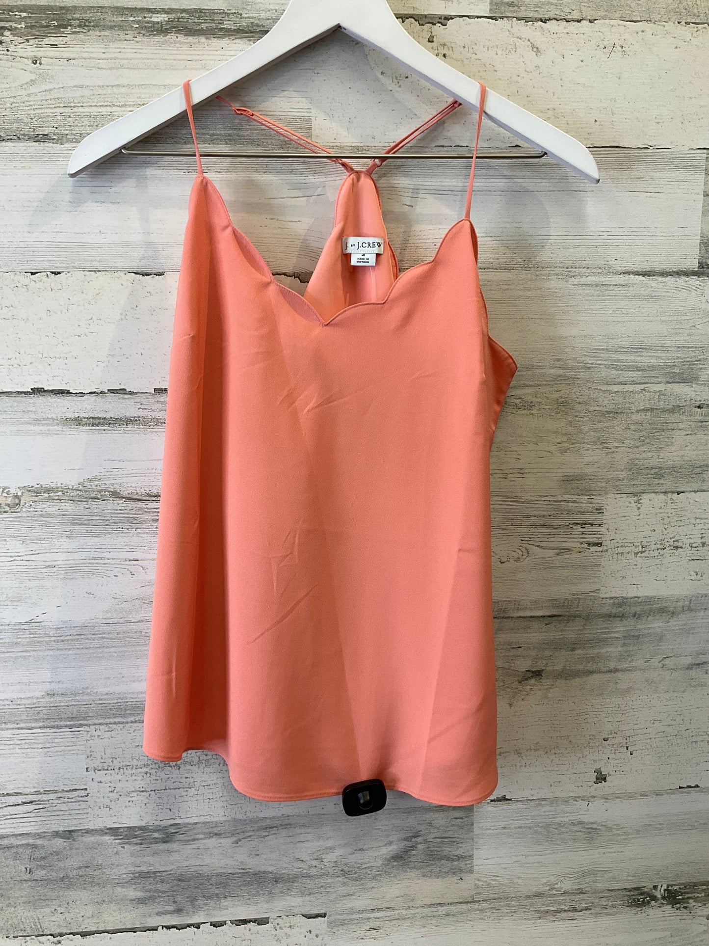 Orange Tank Top J. Crew, Size S