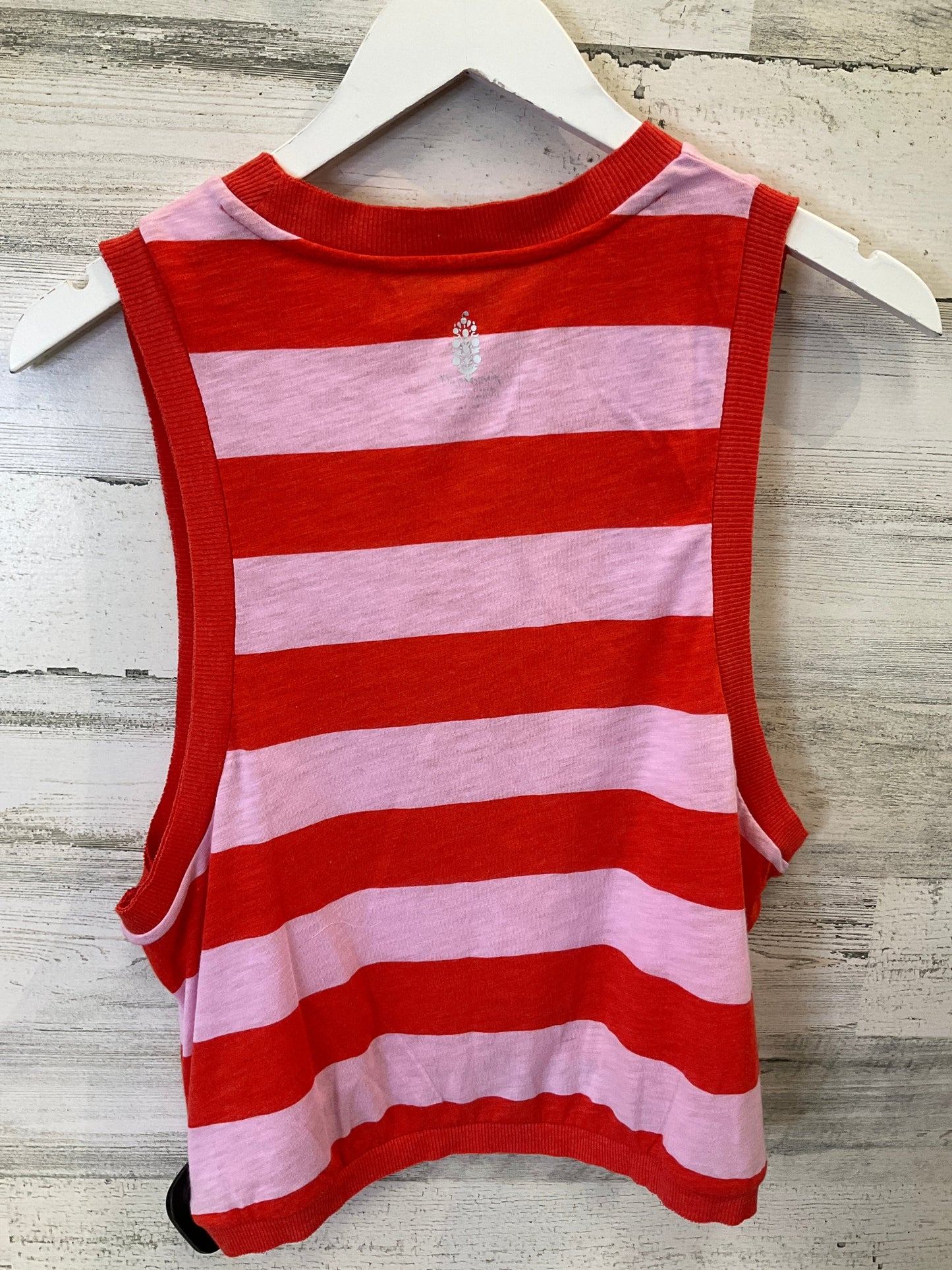 Red Top Sleeveless Free People, Size Xs