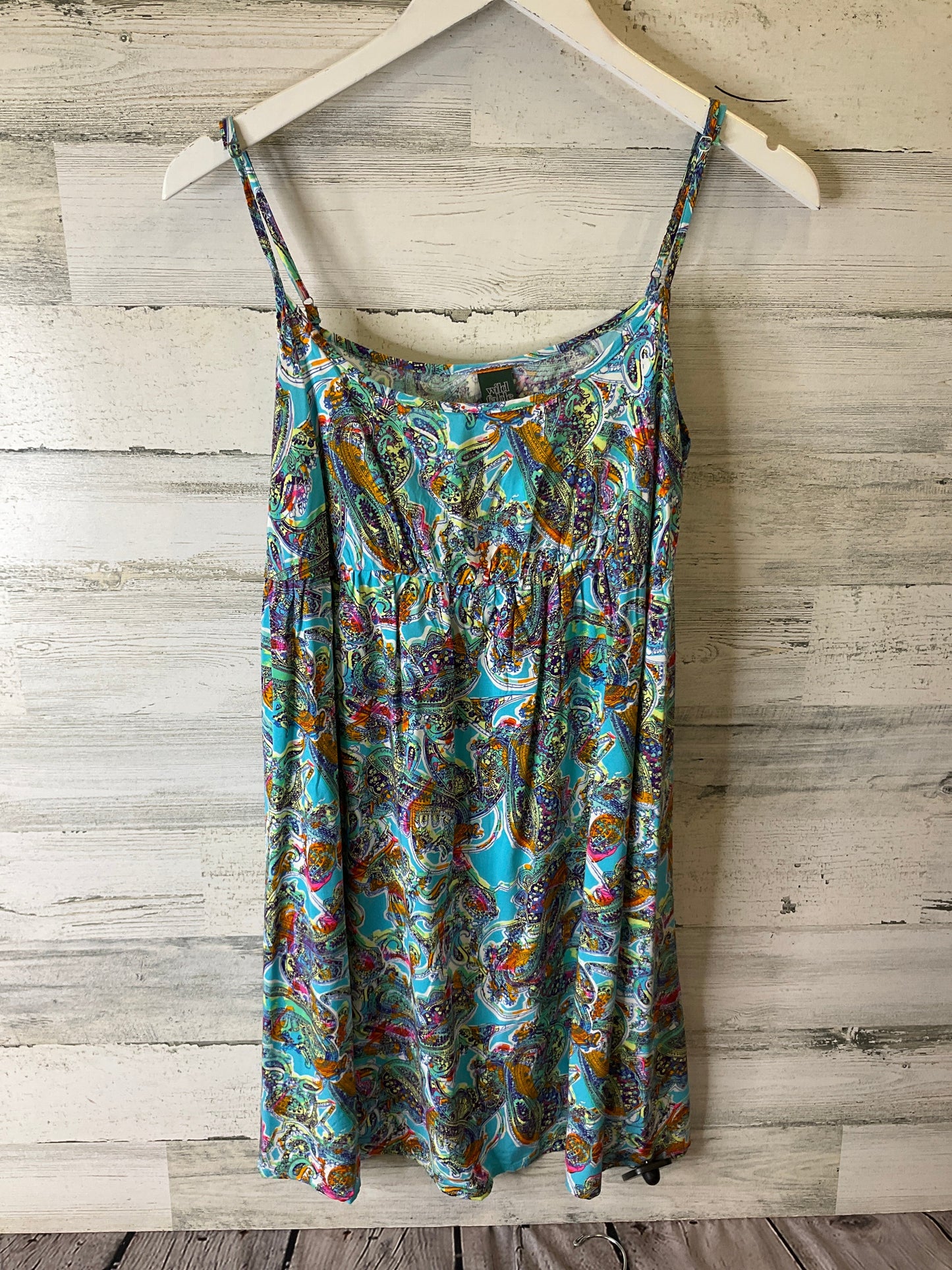 Aqua Dress Casual Short Wild Fable, Size M