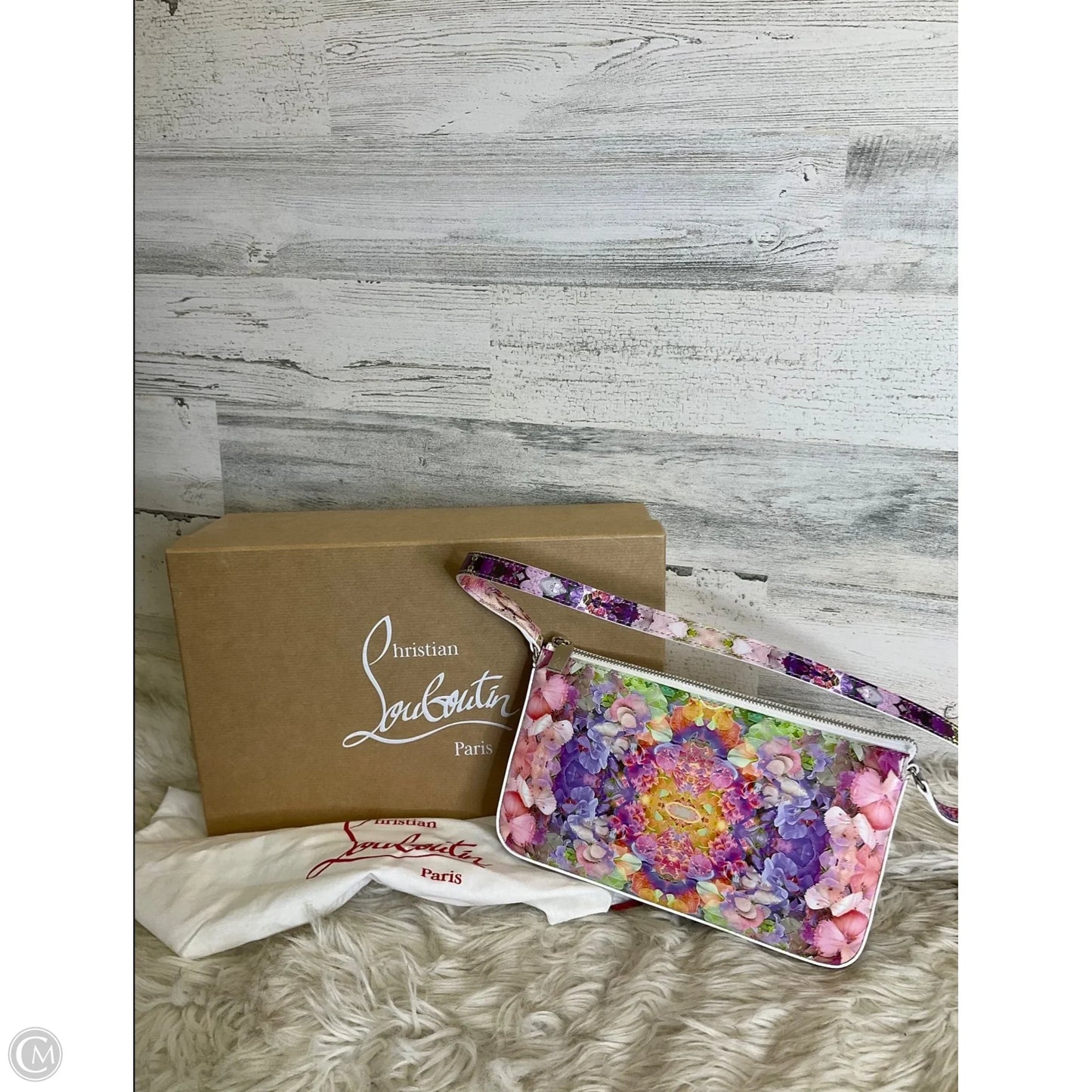 Handbag Luxury Designer By Christian Louboutin, Size: Medium