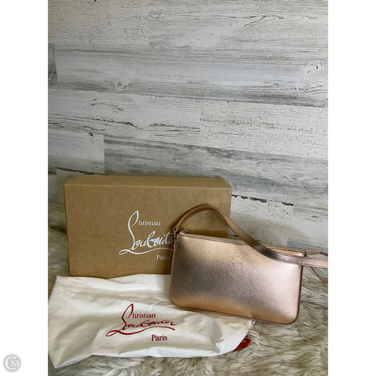 Handbag Luxury Designer By Christian Louboutin, Size: Medium