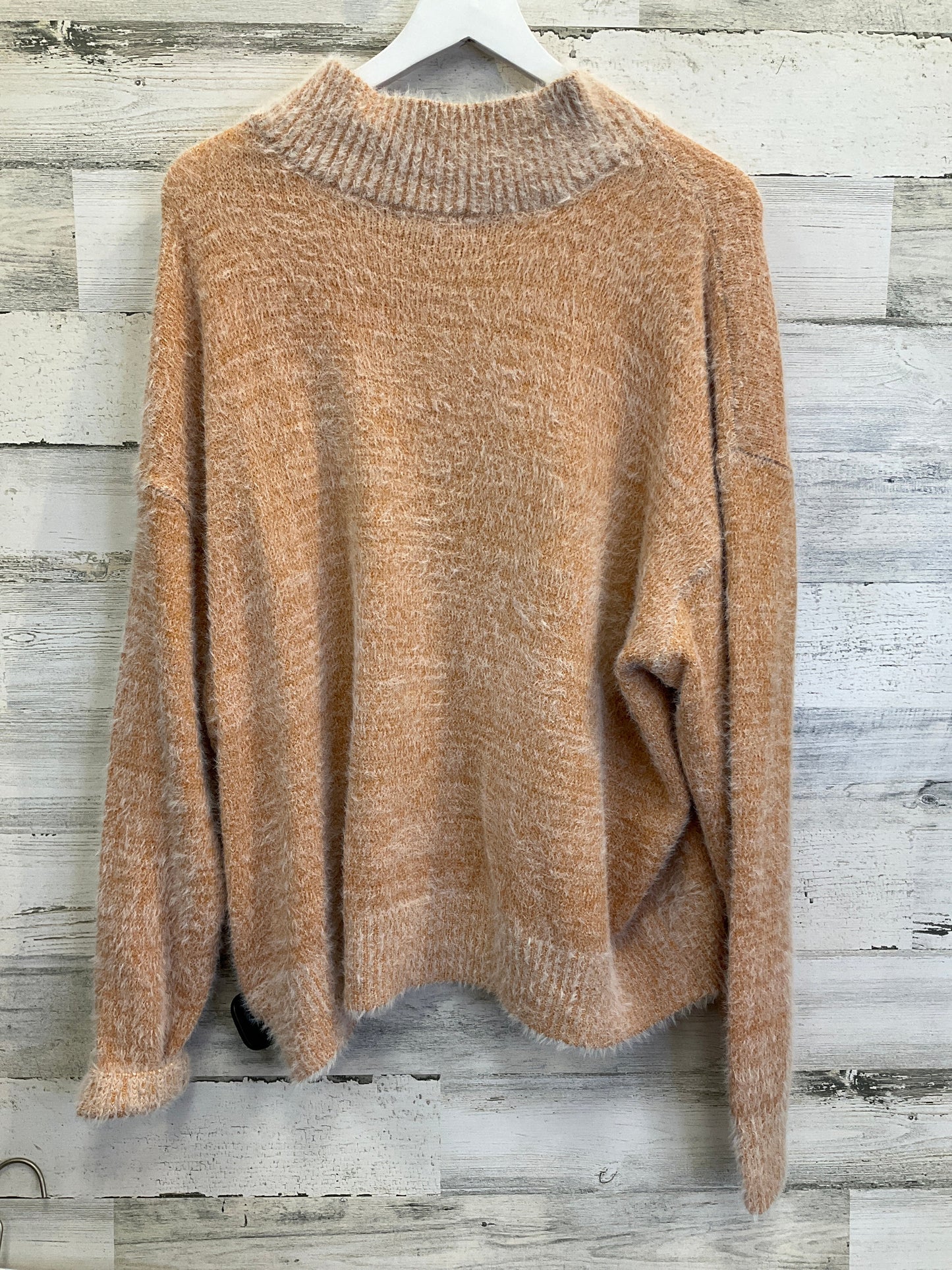 Sweater By Falls Creek In Orange, Size: 3x