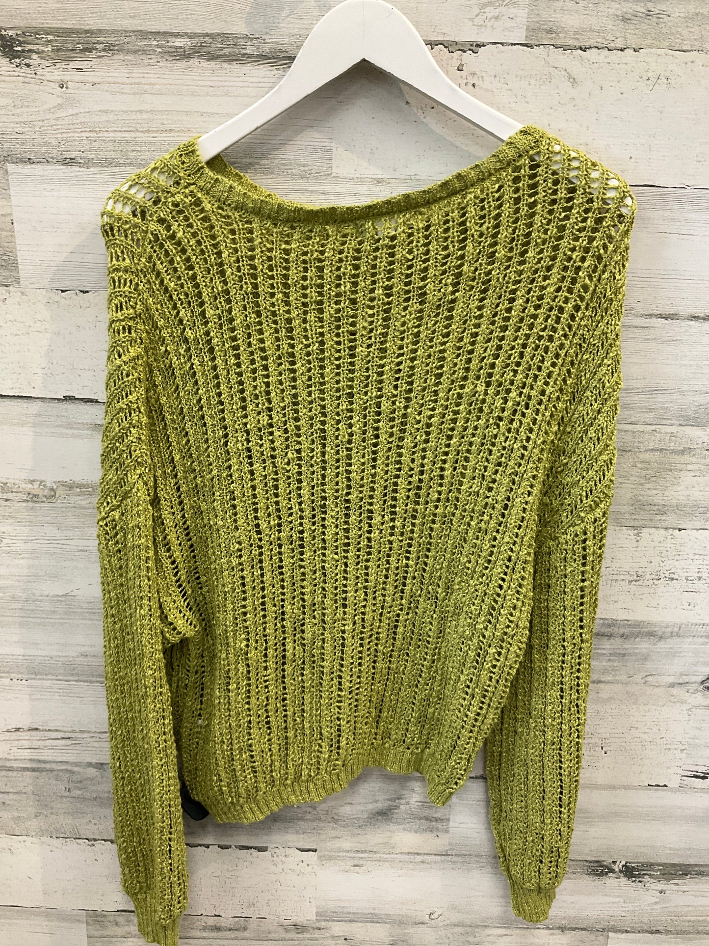 Sweater By Blu Pepper In Green, Size: M