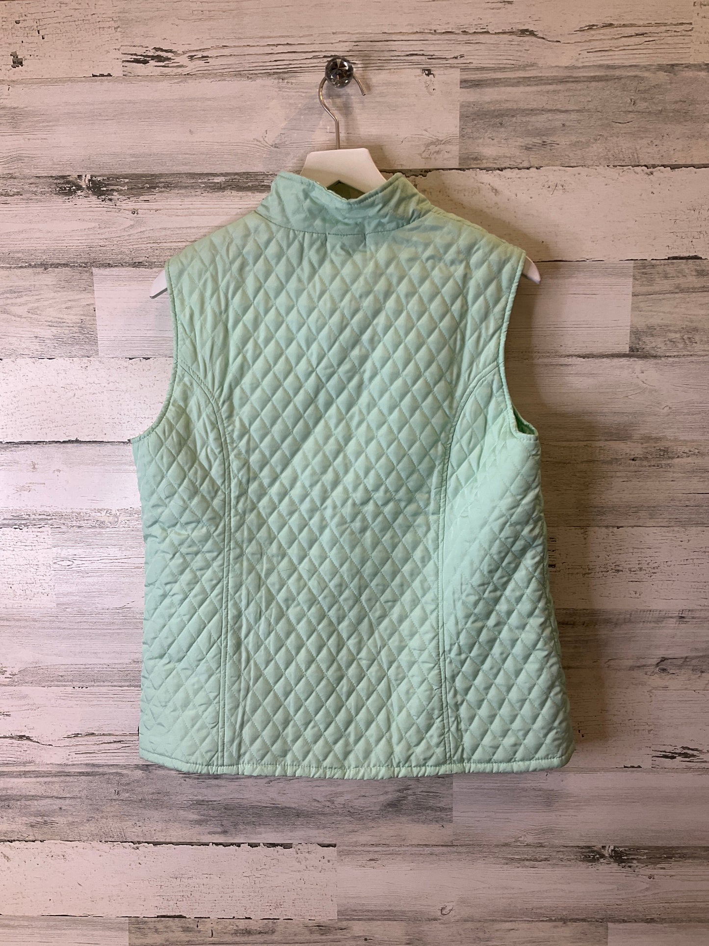 Vest Puffer & Quilted By Clothes Mentor In Aqua, Size: M