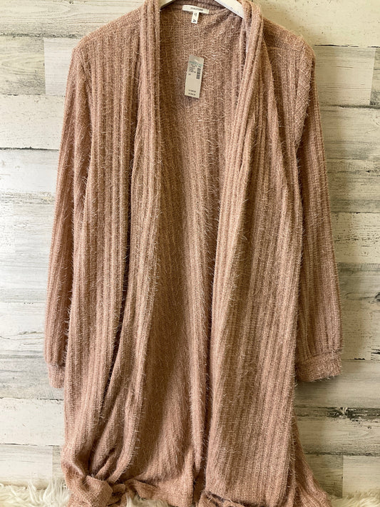 Sweater Cardigan By Maurices In Pink, Size: 2x