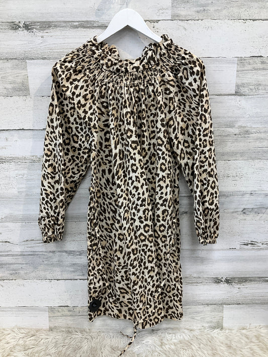 Dress Casual Midi By J. Crew In Animal Print, Size: S