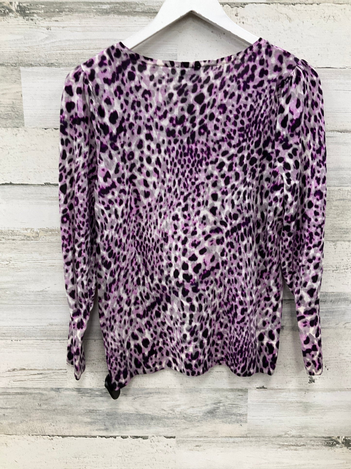 Sweater By Talbots In Purple, Size: Lp