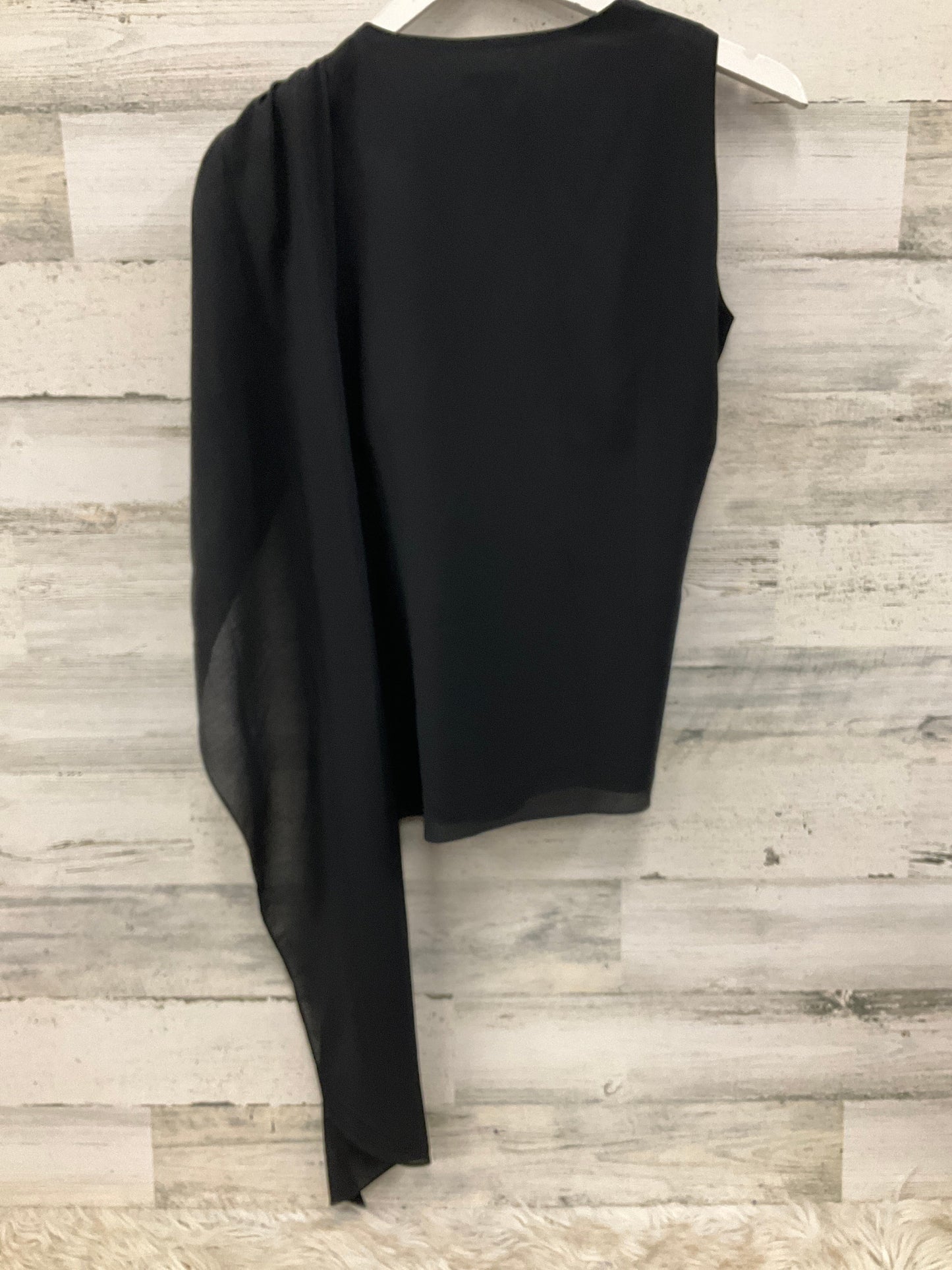 Top Sleeveless By Ann Taylor In Black, Size: Sp