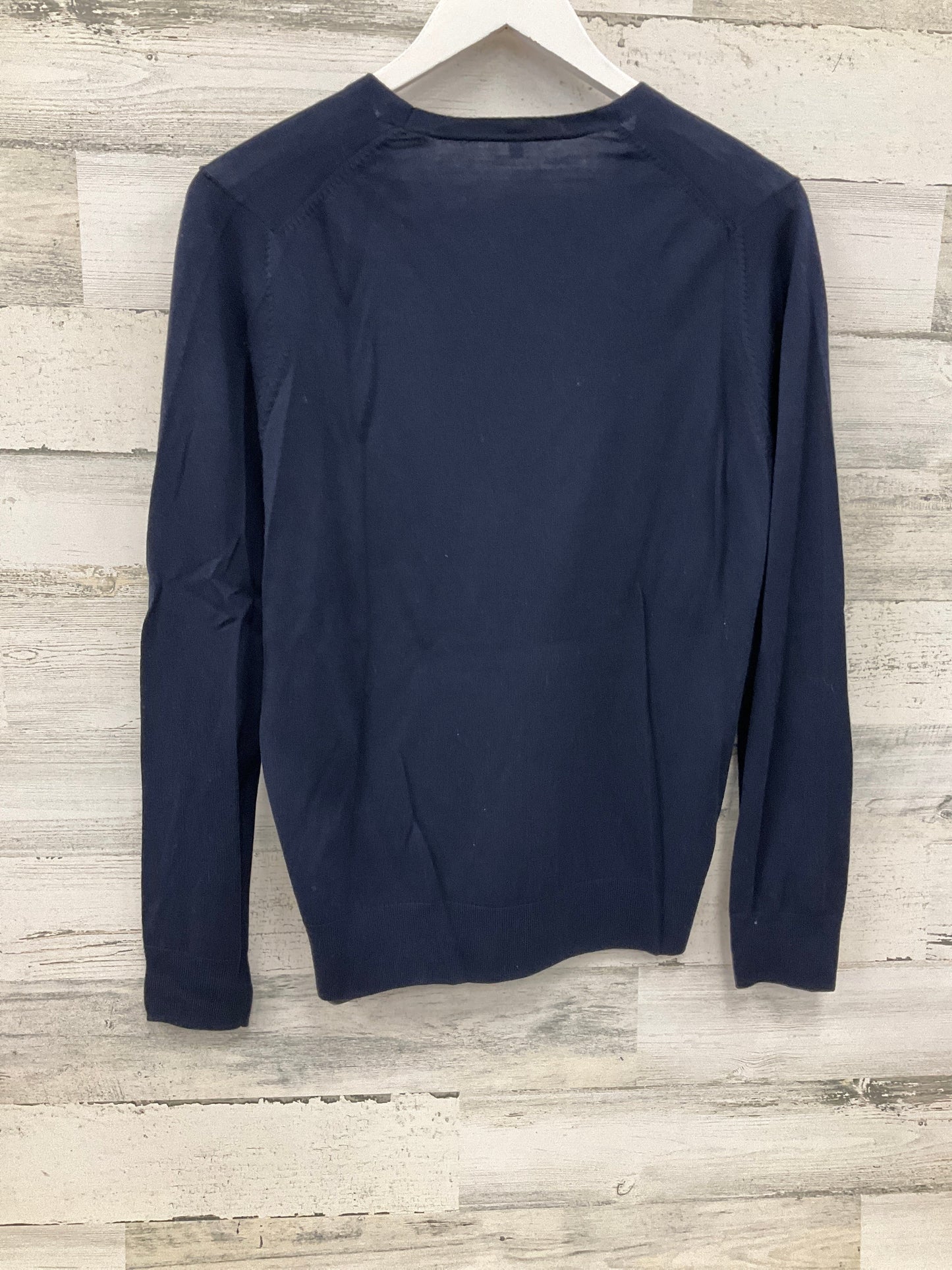 Sweater By Clothes Mentor In Navy, Size: L