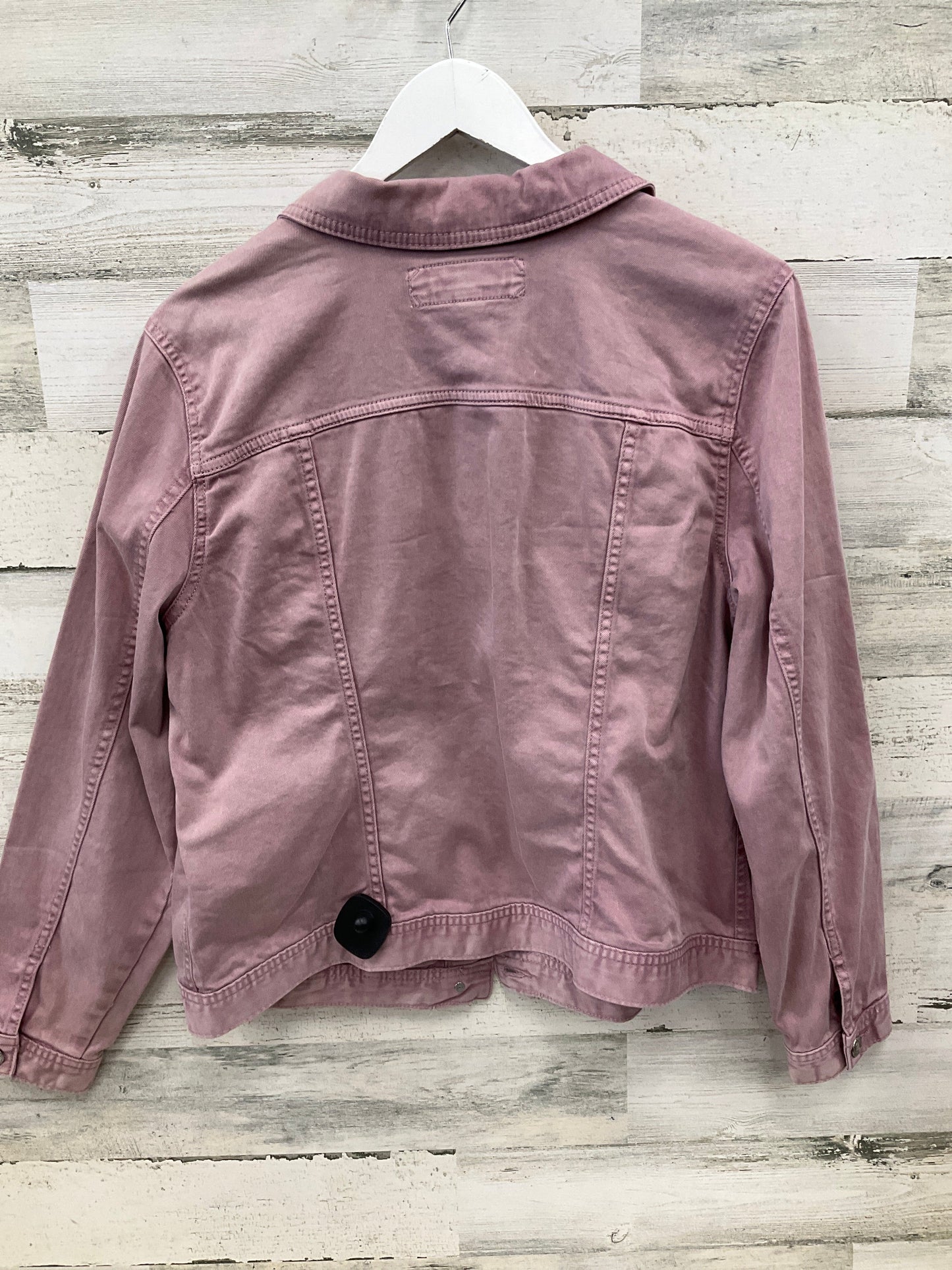 Jacket Denim By Maurices In Pink, Size: Xl