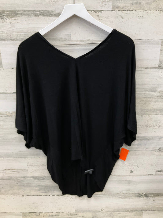 Top Short Sleeve By White House Black Market In Black, Size: L