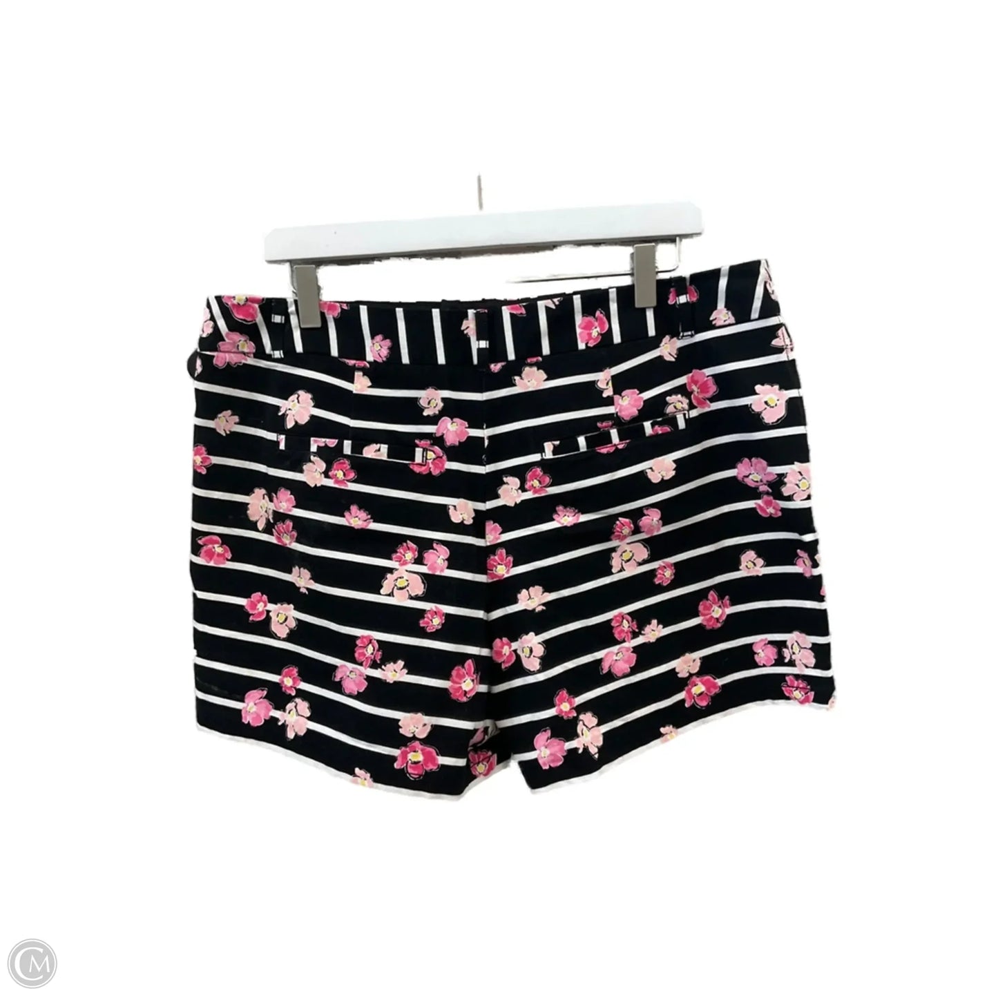 Shorts By Elle In Black & Pink, Size: 14