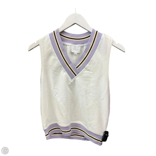 Top Sleeveless By Clothes Mentor In White, Size: Xs