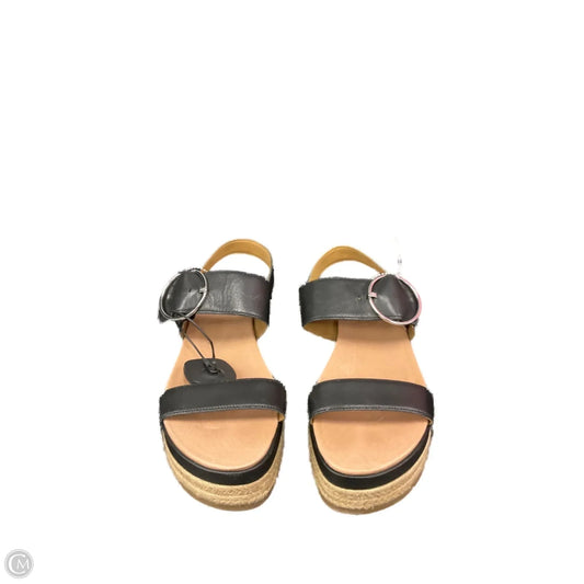 Sandals Designer By Ugg In Black, Size: 10