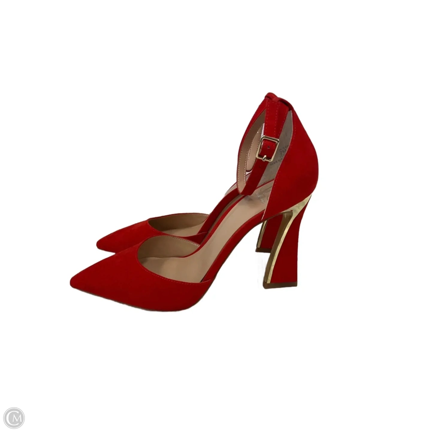 Shoes Heels Block By Jennifer Lopez In Red, Size: 7