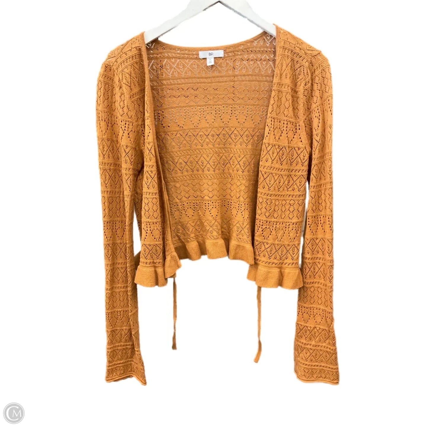 Sweater Cardigan By Bp In Brown, Size: M
