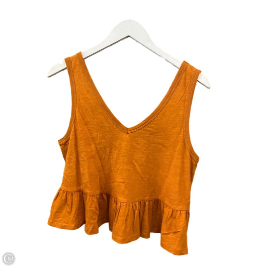 Top Sleeveless By Wild Fable In Orange, Size: S