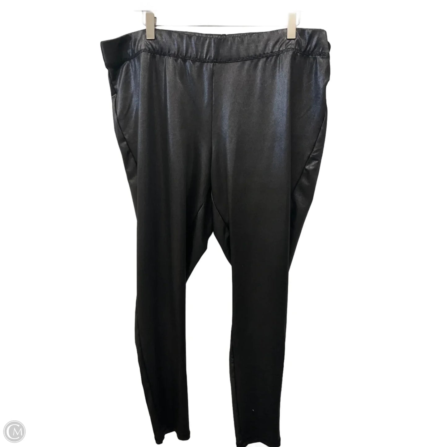 Pants Leggings By Livi Active In Silver, Size: 3x