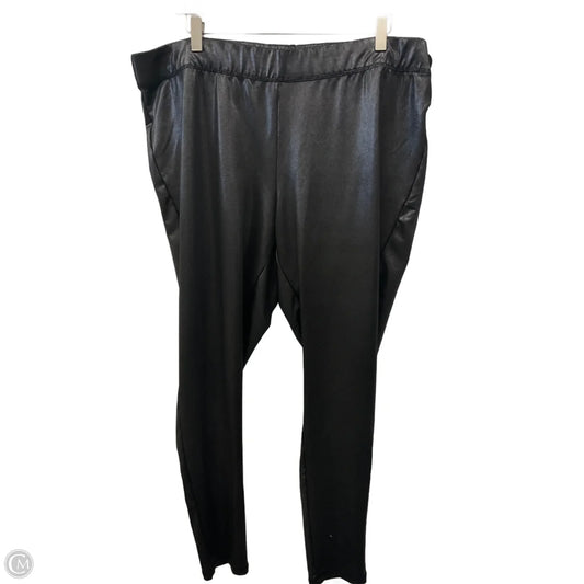 Pants Leggings By Livi Active In Silver, Size: 3x