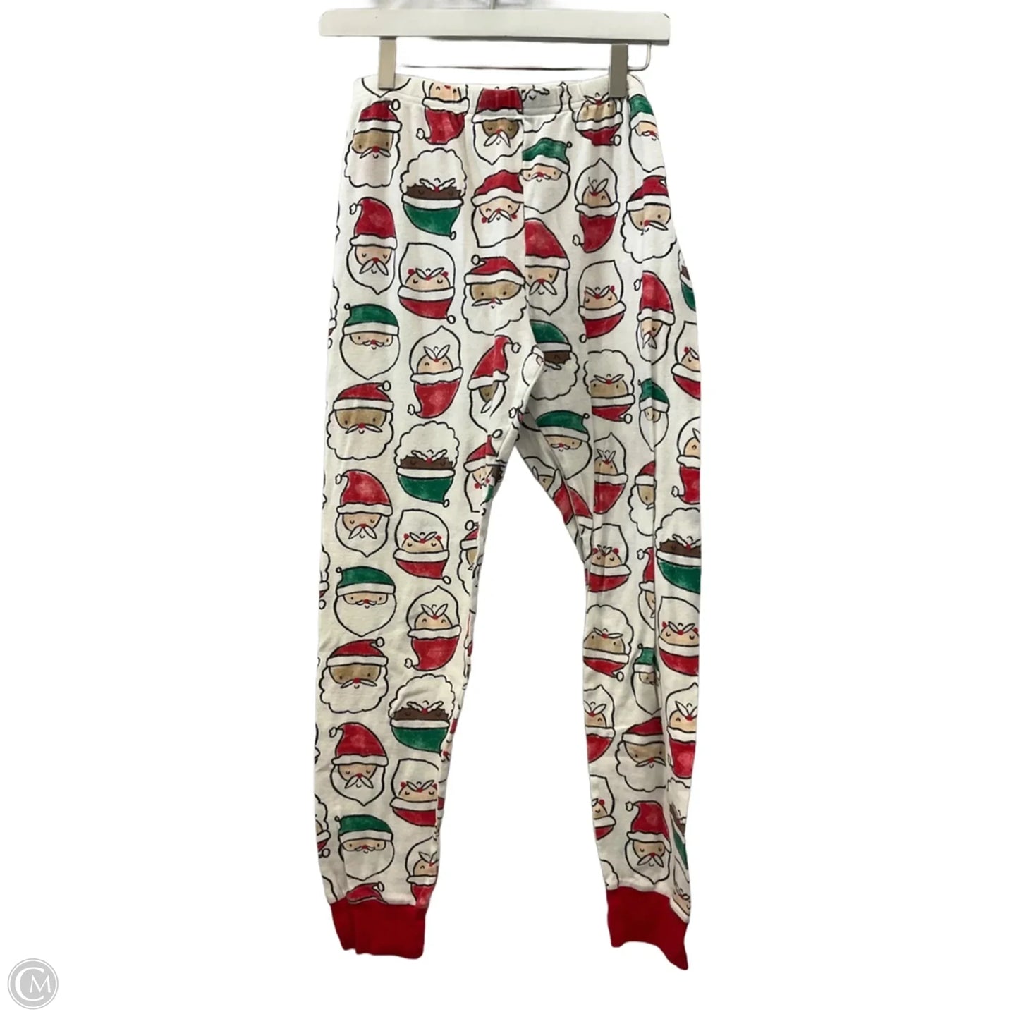 Pajamas 2pc By Clothes Mentor In Red & White, Size: M