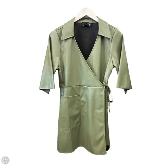 Dress Casual Short By Asos In Green, Size: S