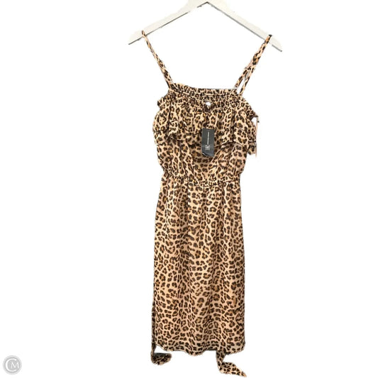 Dress Party Midi By Inc In Animal Print, Size: S