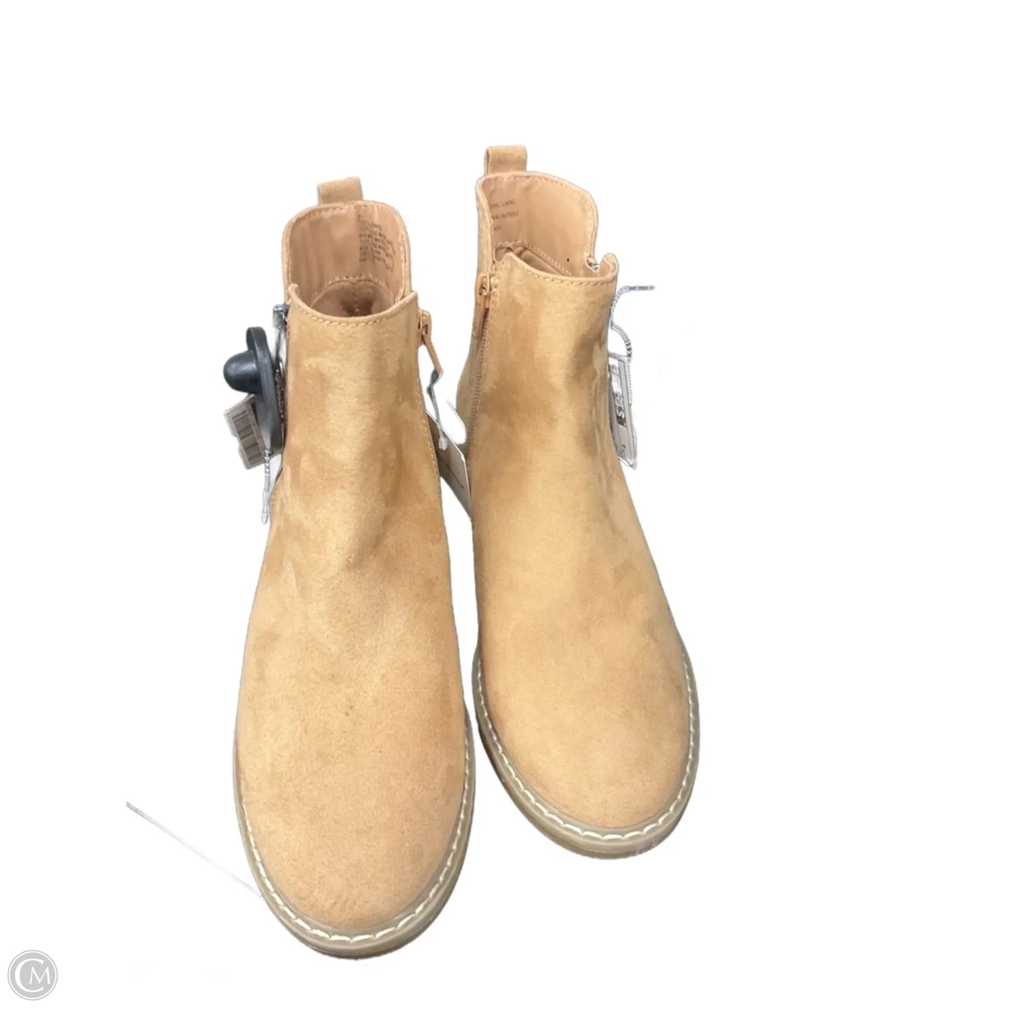 Boots Ankle Flats By Universal Thread In Tan, Size: 6