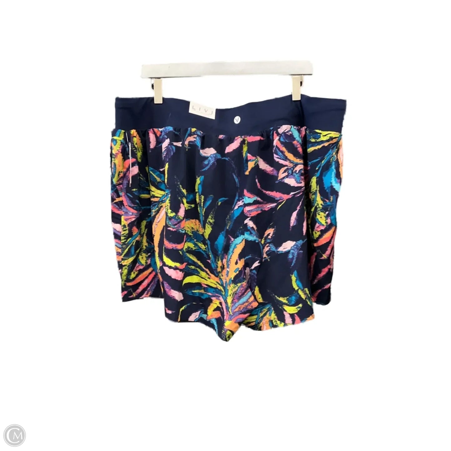 Athletic Shorts By Livi Active In Navy, Size: 3x