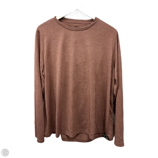 Athletic Top Long Sleeve Crewneck By Xersion In Mauve, Size: Xxl