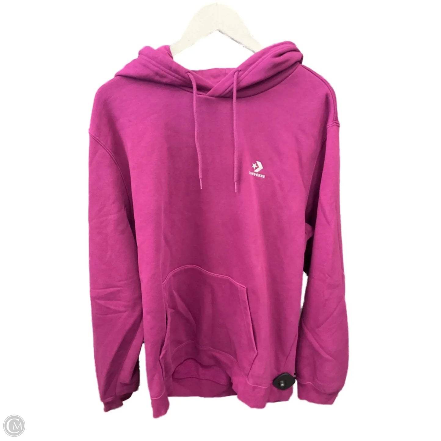 Sweatshirt Hoodie By Converse In Purple, Size: Xl