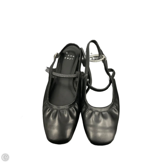 Shoes Flats By A New Day In Black, Size: 8