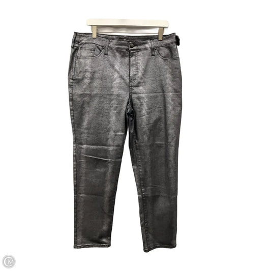 Pants Other By Chicos In Silver, Size: 14