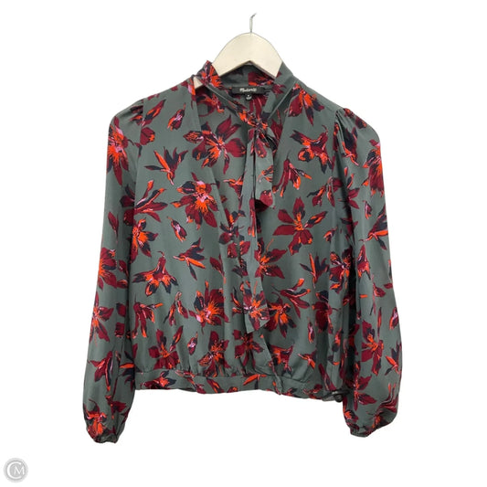 Top Long Sleeve By Madewell In Multi-colored, Size: M