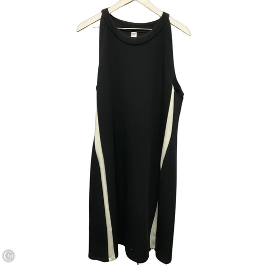 Dress Casual Midi By Spanx In Black & White, Size: 2x