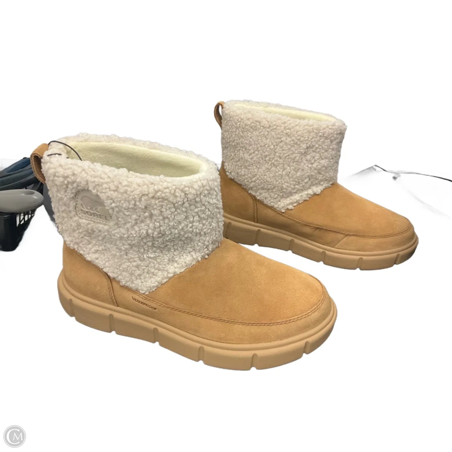 Boots Ankle Flats By Sorel In Tan, Size: 8.5