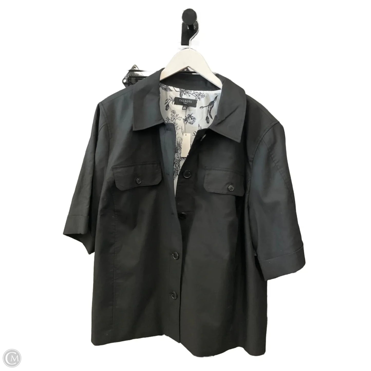 Blazer By Talbots In Black, Size: 1x