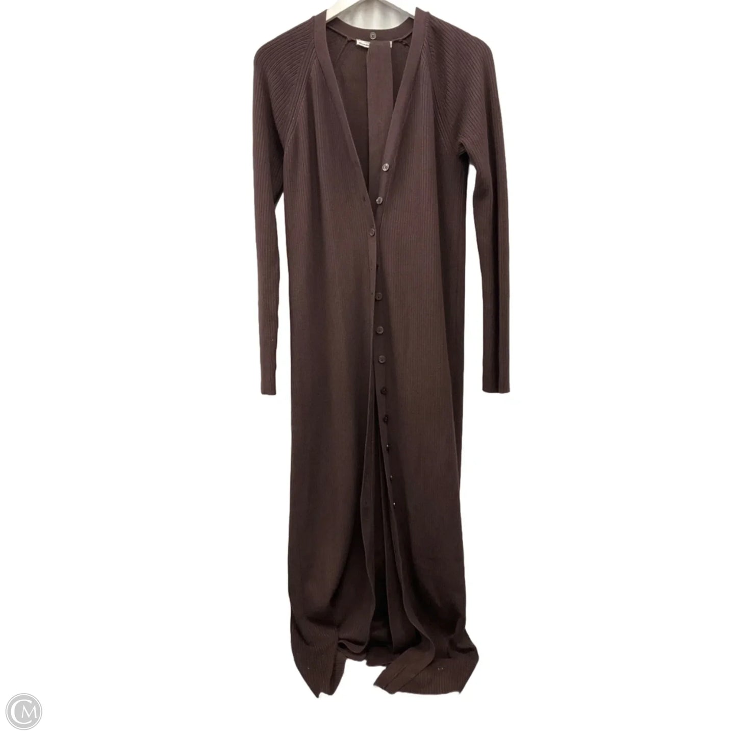 Sweater Cardigan By Abercrombie And Fitch In Brown, Size: S