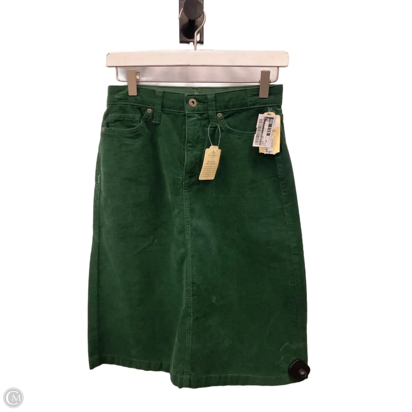 Skirt Midi By St Johns Bay In Green, Size: 2p