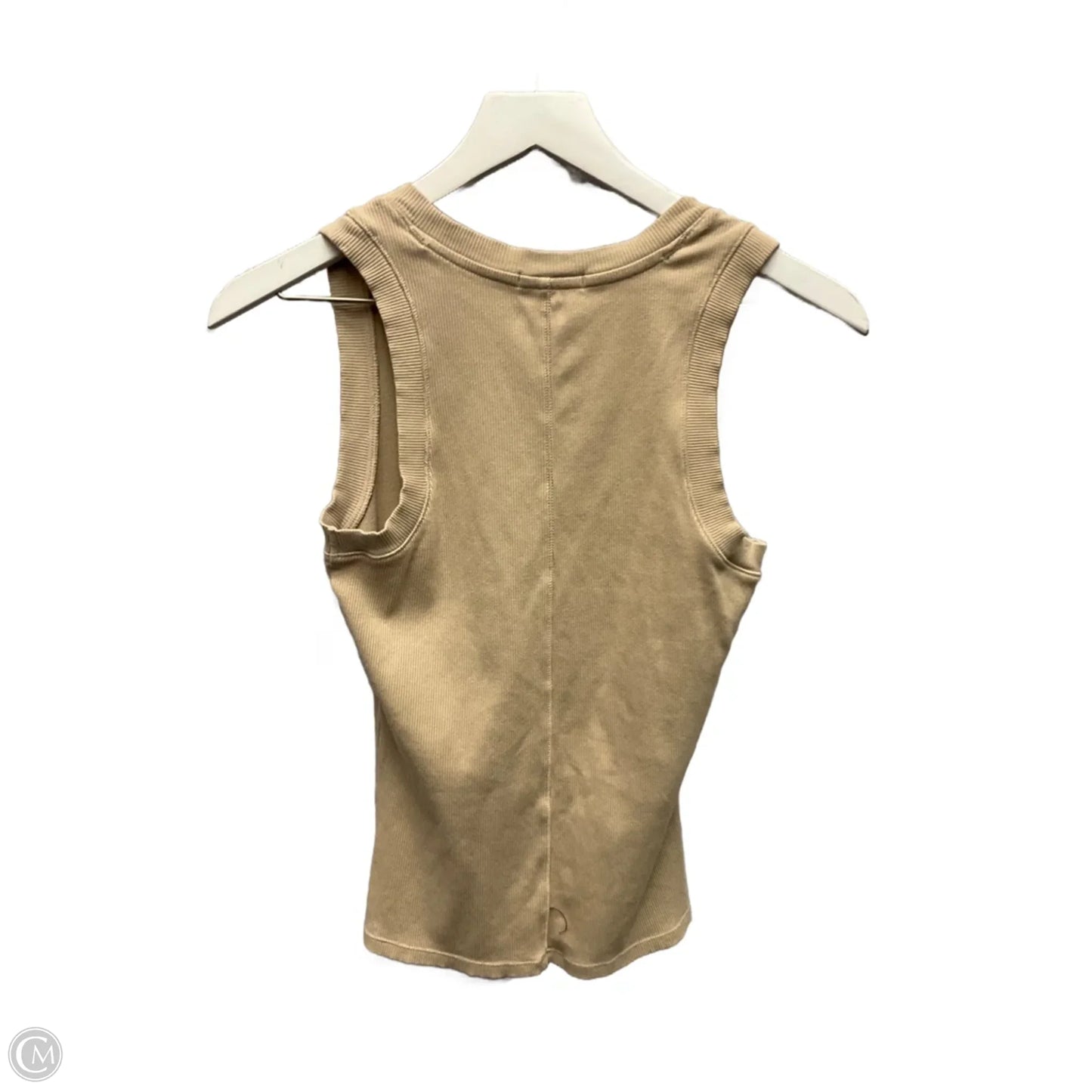 Top Sleeveless By Z Supply In Tan, Size: S
