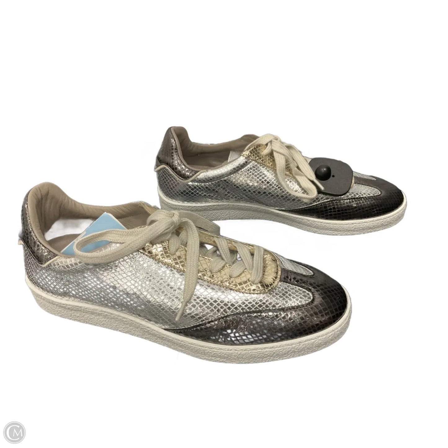 Shoes Designer By All Saints In Silver, Size: 11