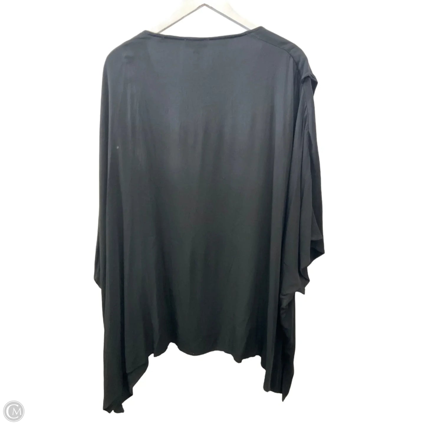 Top Short Sleeve By Andree By Unit In Black, Size: 2x