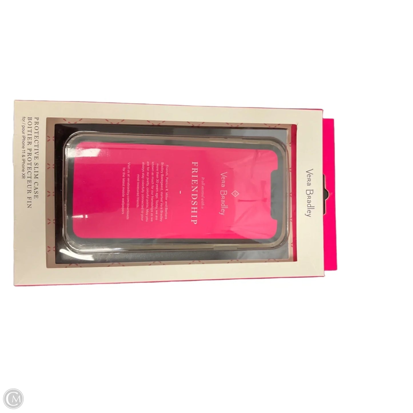 Phone Case By Vera Bradley, Size: Medium