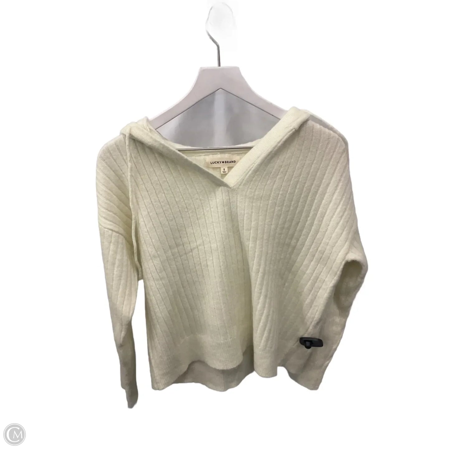 Sweater By Lucky Brand In Cream, Size: S