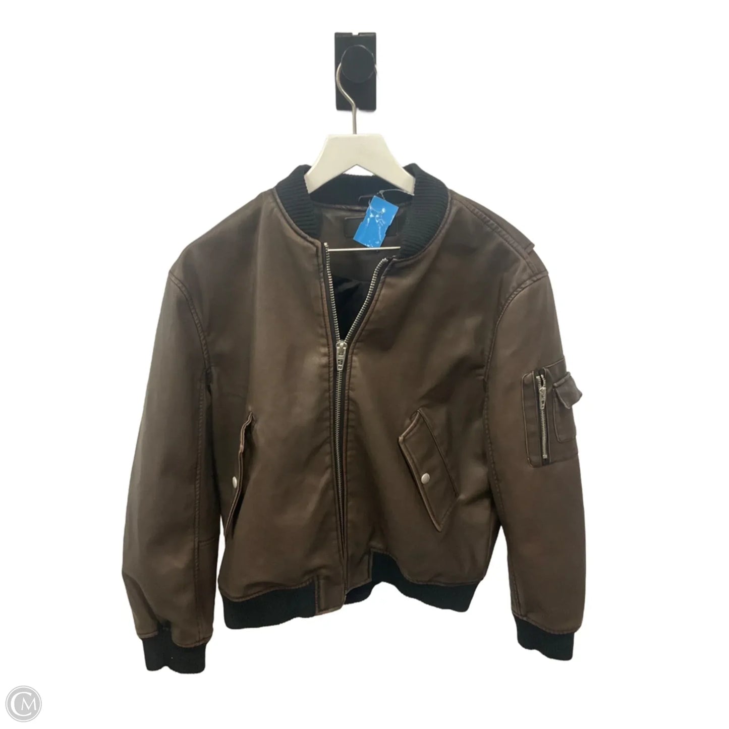 Jacket Moto By Blanknyc In Brown, Size: S