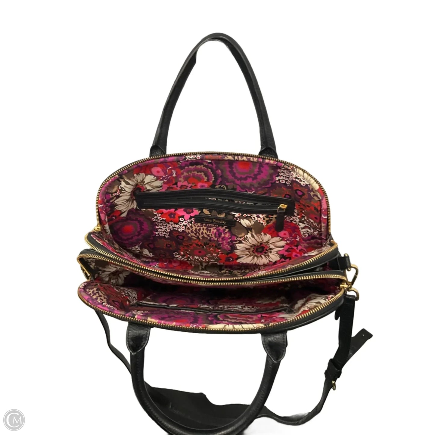 Handbag By Vera Bradley, Size: Large