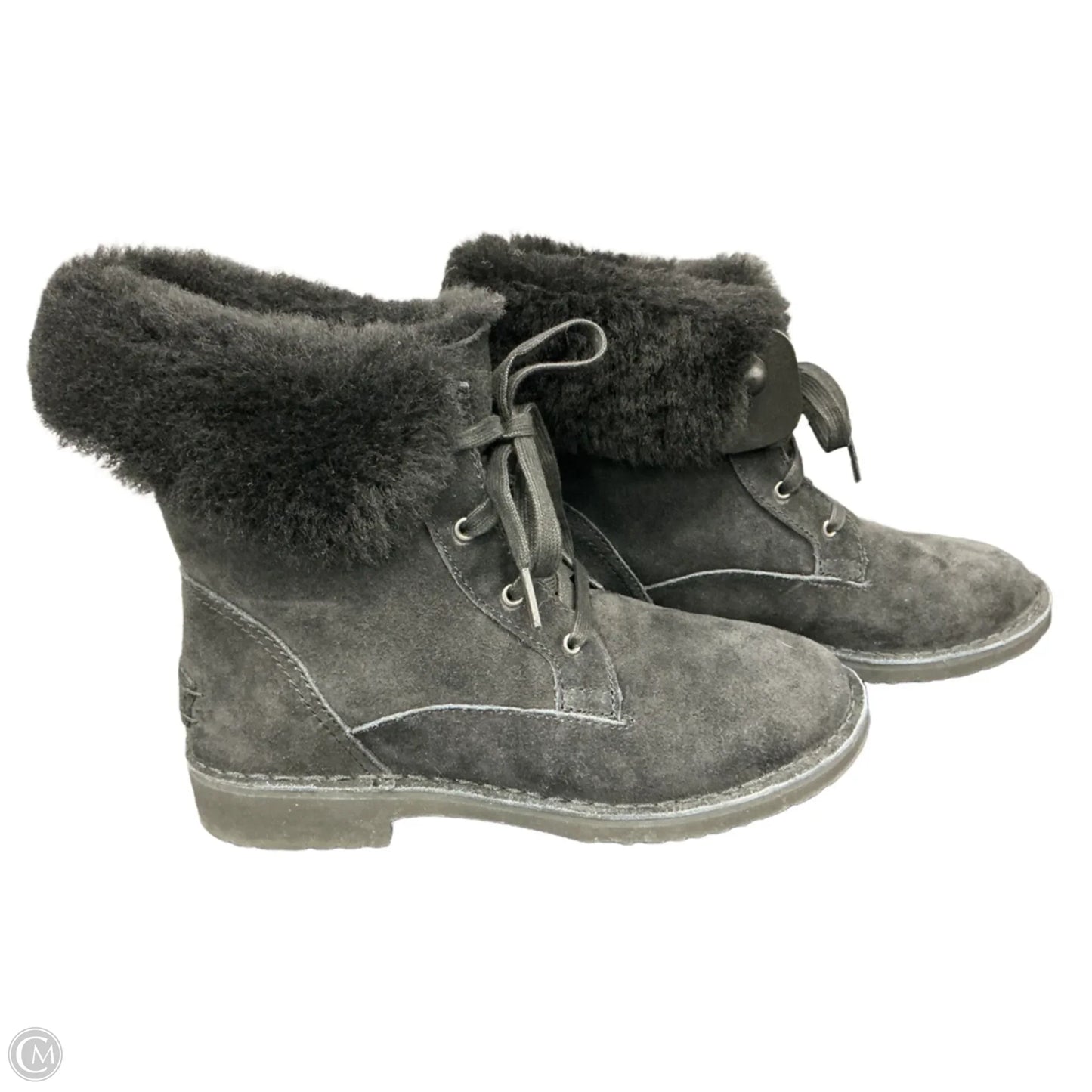 Boots Designer By Ugg In Black, Size: 7