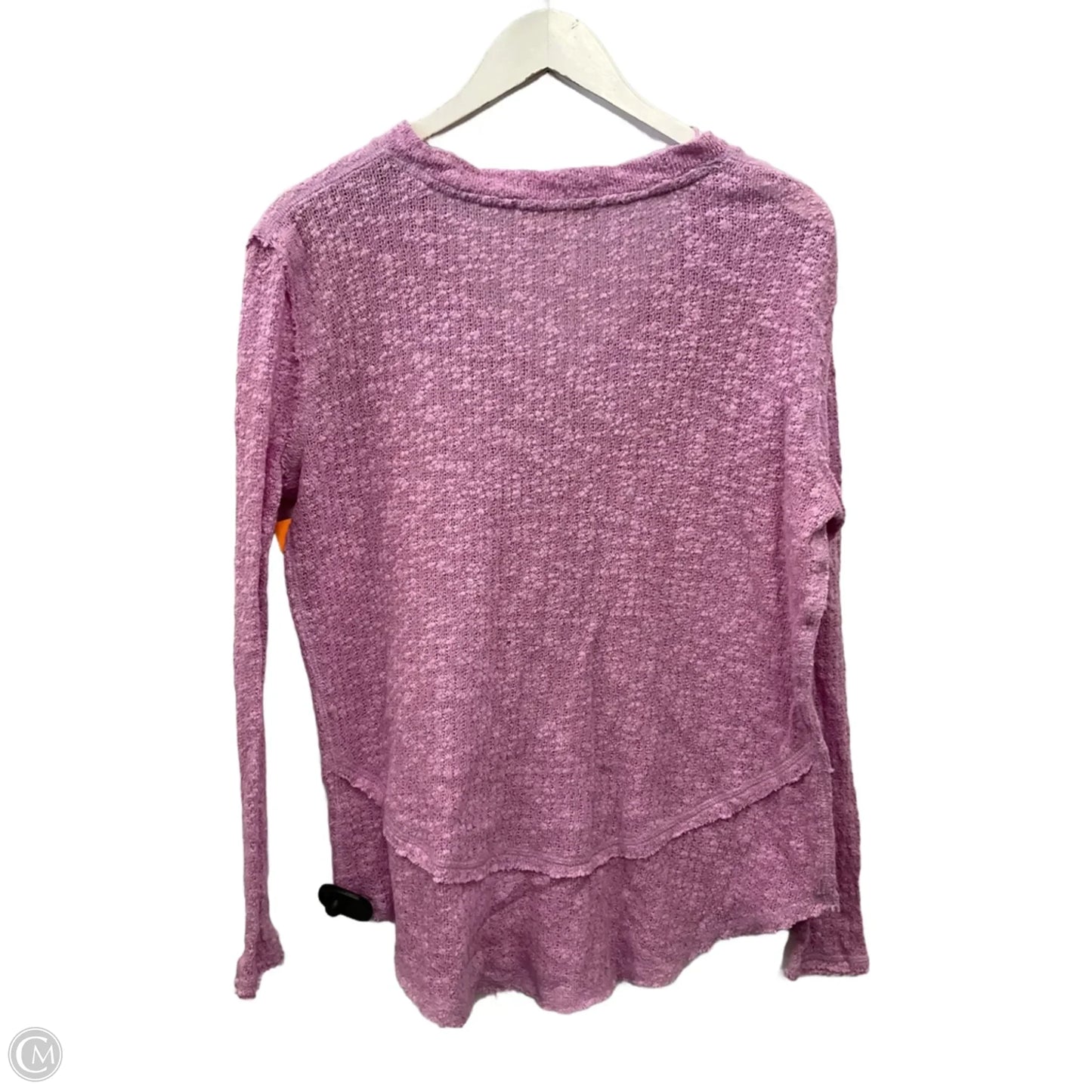 Top Long Sleeve By We The Free In Purple, Size: Xs