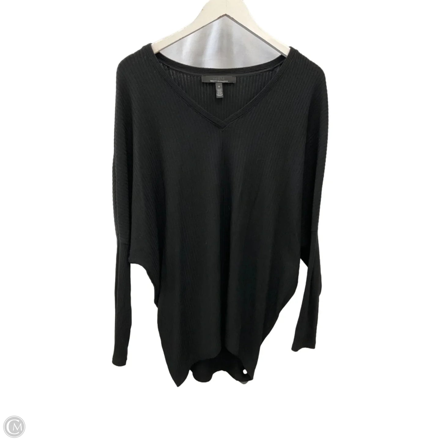 Top Long Sleeve By White House Black Market In Black, Size: S